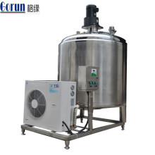 Stainless Steel Milk Cooling Tank For Yogurt Production Line